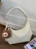 Bolso de axila retro para mujer para el trayecto al trabajo, próximo a ser el Nuevo Bolso de hombro casual de gran capacidad 2025, Bolso de moda cruzado tipo empanada