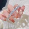 Pulsera de Plata Triturada Hielo Pie Plata 9999 Plata Esterlina Sólida Pulsera para Mujer Pulsera de Plata Regalo para Enamorado Novia