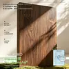 Estantería giratoria de 360 grados de madera maciza, independiente para la sala de estar, integrada contra la pared, estantería rinconera móvil para niños
