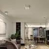 Foco de Montaje Ming de Copa Profunda Antideslumbrante Espectro Completo Baja Luz Azul Luminaria Empotrada Cubo Cuadrado Familiar Lámpara de Vesícula Luz Principal LED para Sala de Estar