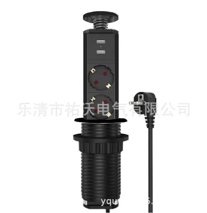 黑欧标二位带USB