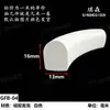 Espuma de Silicona Sólida Semicircular Roja Resistente a Altas Temperaturas Espuma Anti-Colisión Sello de Puerta de Gabinete Tira de Sellado Mecánico para Huecos Forma D