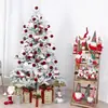 Venta Caliente Transfronteriza Set de 30 Piezas de Bolas Afelpadas Decoraciones Navideñas Arreglo Decorativo Bolas de Navidad Al Por Mayor