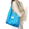 Bolsa Tote Casual de Trabajo de Gran Capacidad Personalizada de Fábrica en Tela Satinada de Alto Brillo para Hombro/Axila con Logo Personalizable