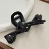 Pinza para el pelo Duowei Jewelry de Acetato con Forma de Corazón Cuadrado para la Parte Trasera de la Cabeza, Pinza de Tiburón Simple Versátil para el Cabello