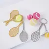 Colgante de Mini Tenis Mismo Estilo Transfronterizo Llavero Conmemorativo de Evento Deportivo Juguete Modelo Mini Tenis