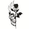 Pegatinas de tatuaje de brazo pequeño impermeables de rosas, creativas y divertidas pegatinas de tatuaje de sirena pintadas, fabricantes en stock al por mayor