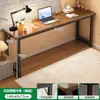 Mesa Longa Dupla para Aluguel Simples, Mesa Retangular para Quarto de Uso Doméstico, Mesa de Estudo e Escrita para Dormitório Estudantil