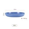 Plato de comida occidental popular estilo crema transfronterizo Plato redondo rayado creativo Plato de fruta creativo Plato para pasta Plato para ensalada Plato para verduras