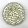 Perla Artificial de Color Recta de Agujero Alto Alto Brillo Pulido al Agua Plástico ABS Perforado Perla Material para Cuentas DIY Accesorios para Bolsas Joyería