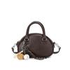 Bolsa de Mão Yizi com Texto Feminina 2024 Outono Nova Moda Coreana Bolsa Transversal Almofada Bolsa de Ombro Versátil