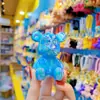 Urso colorido de desenho animado decoração criativa fofa urso violento desktop de casa urso galvanizado decoração de interior de carro presente