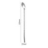 Cuchara Cuchara de Acero Inoxidable Transfronteriza 304 Doble Uso Metal Pajita para Beber Pajita de Café Diseño Portátil con Rosca