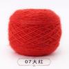 3 dos ardillas de lana de grosor medio hilo tejido a mano diy crochet gancho gorro hilo suéter material lana de bebé