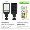 Nueva Luz LED Solar de Pared para Exterior Transfronteriza Inducción del Cuerpo Humano Luz de Jardín Iluminación de Pared para el Hogar Control Remoto Luz de Calle