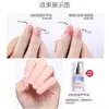 Zona Azul Armadura Aceite Esmalte Transparente para Uñas para Mujer Larga Duración Rosa Nude Sin Hornear Aceite Aceite Brillante Aceite Nutritivo Set de Cuidado