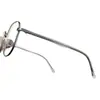 Mgt8854 Montura de Gafas para Miopía Danyang Nueva Aleación Ultraligera Montura Completa Estilo K Sin Maquillaje Moda Tendencia Suave