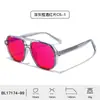 Gafas con 99% de Filtro de Luz Azul, Estilo Aviador Retro de Doble Puente, Lentes Planas para Hombres, Gafas para Videojuegos con Película Antirreflejante AR