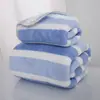 Envío Transfronterizo Toalla Ancha de Coral Fleece Toalla de Baño para Uso Doméstico, Toalla Gruesa de Coral Fleece de Doble Cara Absorbente con Borde Ancho