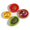 Película Transparente Conservador de Frutas y Verduras Aguacate Limón Caja de Almacenamiento para Refrigerador Conservador de Tomate