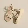 Sandálias de Pérola para Mulheres 2026 Novo Estilo de Verão com Saia, Uma Tira Bico Aberto Estilo Fada Uso Externo Sapatos Antiderrapantes de Solado Grosso