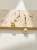 Brincos Simples e Sofisticados de Pérola Gota d'Água, Brincos para o Dia a Dia para Mulheres, Brincos Versáteis com Franjas