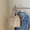 Bolsa Grande Casual de Pedido Extranjero para Mujer 2026 Nueva Moda Versátil Bolsa de Tela Bolso de Hombro Gran Capacidad Bolso Cubo para Viajes