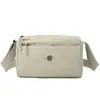 Bolso Pequeño Ligero y Elegante 2025 Primavera/Verano Nuevo Bolso Cruzado para Mujer Estilo Commuter Lona de Nylon Bolso Cuadrado Pequeño Casual para Hombro