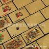 Cartas de juego impermeables de PVC con patrón de dragón estampado en caliente color tirano póker suave sin deformación fino Flash Poker impresión al por mayor