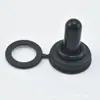 Interruptor de Palanca 12mm Tapa Única Impermeable Interruptor Impermeable a Prueba de Polvo Diámetro de Rosca 6mm/12mm
