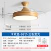 Lámpara Ventilador de Techo Zhongshan 2026 Modelo Nuevo para Sala de Estar en Casa Lámpara Ventilador de Techo Invisible Comedor Nórdico Araña Ventilador Simple
