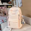 Nueva Mochila Escolar Ligera de Nylon para Estudiantes, Mochila Grande de Secundaria para Niñas, Mochila de Clase Multicapa, Mochila de Ocio para Exteriores