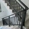Corrimãos de escada em liga de alumínio, guarda-corpos de varanda, cercas de jardim para casas de vila de luxo leve e casas auto-construídas, cercas de parede modernas e simples