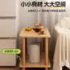 Mesa Pequeña, Sofá, Mesa Auxiliar, Sala de Estar, Mesa de Café para Apartamento Pequeño, Casa de Alquiler, Estante de Mesita de Noche, Mesa Cuadrada, Mesa de Té Simple