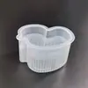 Kit de Ferramentas de Moagem com Molde de Bolinho de Arroz Triângulo Amoroso para Crianças DIY Sushi de Arroz Formato de Bolinho de Arroz para Bebês