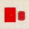 Empaque para collar de trébol de cuatro hojas, pulsera, aretes, anillo, caja de regalo para joyería, bolsa de regalo, caja de joyería Kirin Shangmei