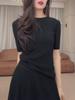 Camiseta Base de Hilo Yangzi 30% Lana Peinada Fina de Hong Kong y American Apparel/Primavera y Verano de Canalé 18 Gauge con Costuras Integradas