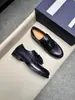 Mocasines JMW Británicos con Borlas para Hombre Piel Genuina Slip-on Zapatos de Cuero Retro de un Paso Modernos Zapatos de Negocios Casual para Hombre