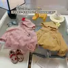 Sudadera de rayas para niña, ropa infantil de primavera y otoño, camiseta de manga larga, nuevo top elegante para bebé, camiseta básica, chaqueta