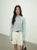 Suéter de Punto Mmc de Cuello Alto Medio para Mujer, Nuevo Estilo Otoño, Estilo Coreano Adelgazante, Camisa Básica de Lana de Manga Larga de Alta Gama