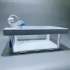 Caja de Aislamiento Flotante de Acrílico con Red de Acero Inoxidable para Acuario, Caja de Cría Multifuncional para Pez Barba, Cíclidos de Tres Lagos y Peces Exóticos