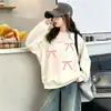 Sudadera de otoño para niña 2026 nuevo estilo suéter de otoño e invierno para niño de manga larga top casual moderno con estampado