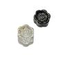 Cuentas de Cristal Florales Transparentes Degradadas, Cuentas Multicolores con Agujero Pasante en Forma de Flor de Ciruelo, Accesorios para Abalorios de Pulseras y Pendientes Hechos a Mano