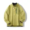 Chaqueta de Polar Prellis con Cremallera Completa y Cuello de Polar Chaqueta de Cuello Simple Fácil de Combinar 6351