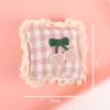 Accesorios Almohadas Cuadradas Pequeñas Ropa Coche Adornos Colgantes Creativos Decoraciones Dulces y Lindas Accesorios Cuadrados de Encaje Colgantes