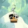 Crónicas de Batalla de Luo Xiaohei Merchandising de Anime Llavero Versión Q Fengxi Luo Zhu Acrílico Doble Cara Encanto para Mochila