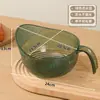 Ferramenta para Lavar Arroz e Filtrar Água, Cesta para Lavar Arroz, Colher para Lavar Arroz, Bacia para Lavar Legumes, Cesta Escorredora, Utensílios de Cozinha, Uso Doméstico com Alça