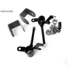 Accesorios para Go-Kart ATV de Perfil de Aluminio Pequeño de Cuatro Ruedas Bocina Mangueta de Dirección Eje de Dirección Delantero Grosor 12 mm/10 mm