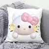 Almohada Hello Kitty Hallokitty Cojín Lindo de Dibujos Animados Corazón de Niña Cojín para Sala de Estar Sofá Oficina Almohada para Descanso de Almuerzo