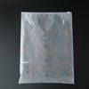 Saco ziplock fosco com visor saco de embalagem para roupas saco de armazenamento para meias camiseta camisa roupas saco transparente com zíper atacado